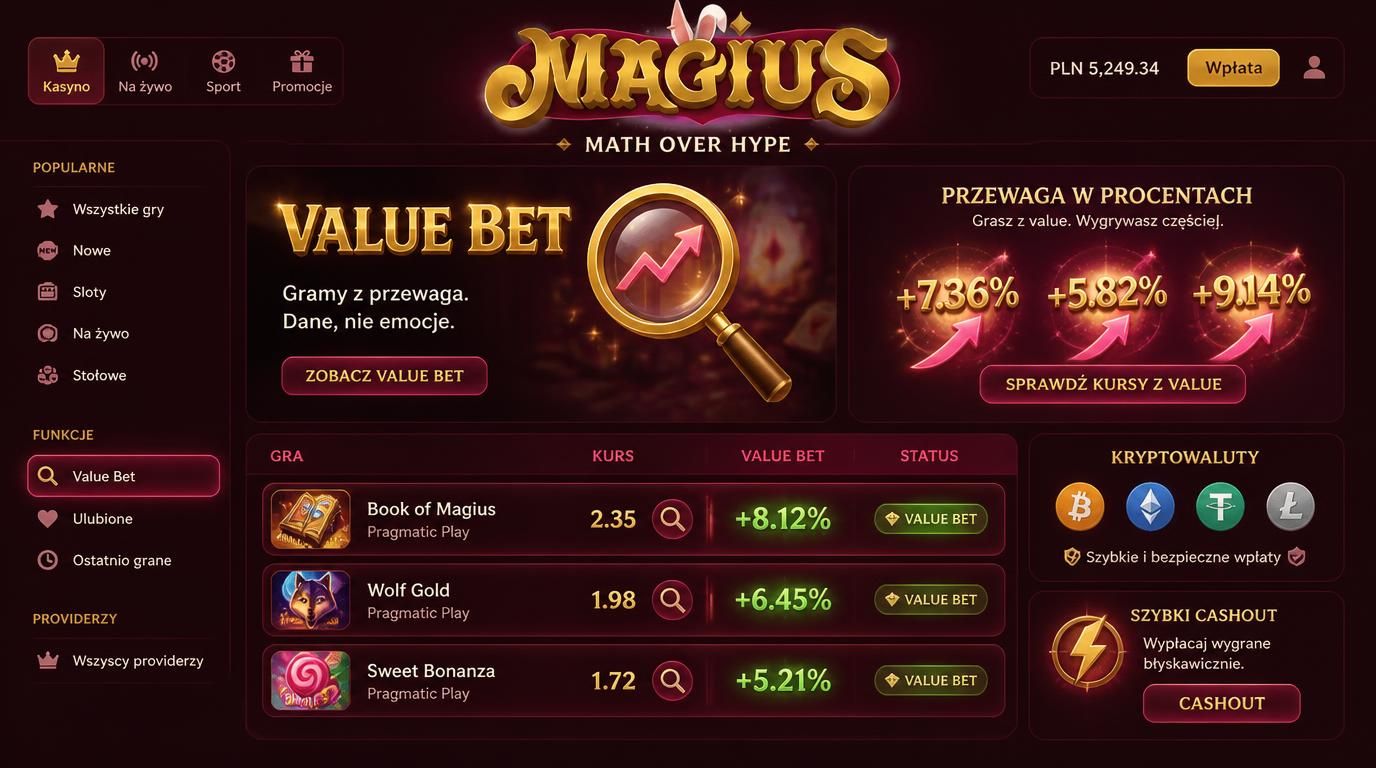 Identyfikacja value bet z matematyką i chłodną analizą.